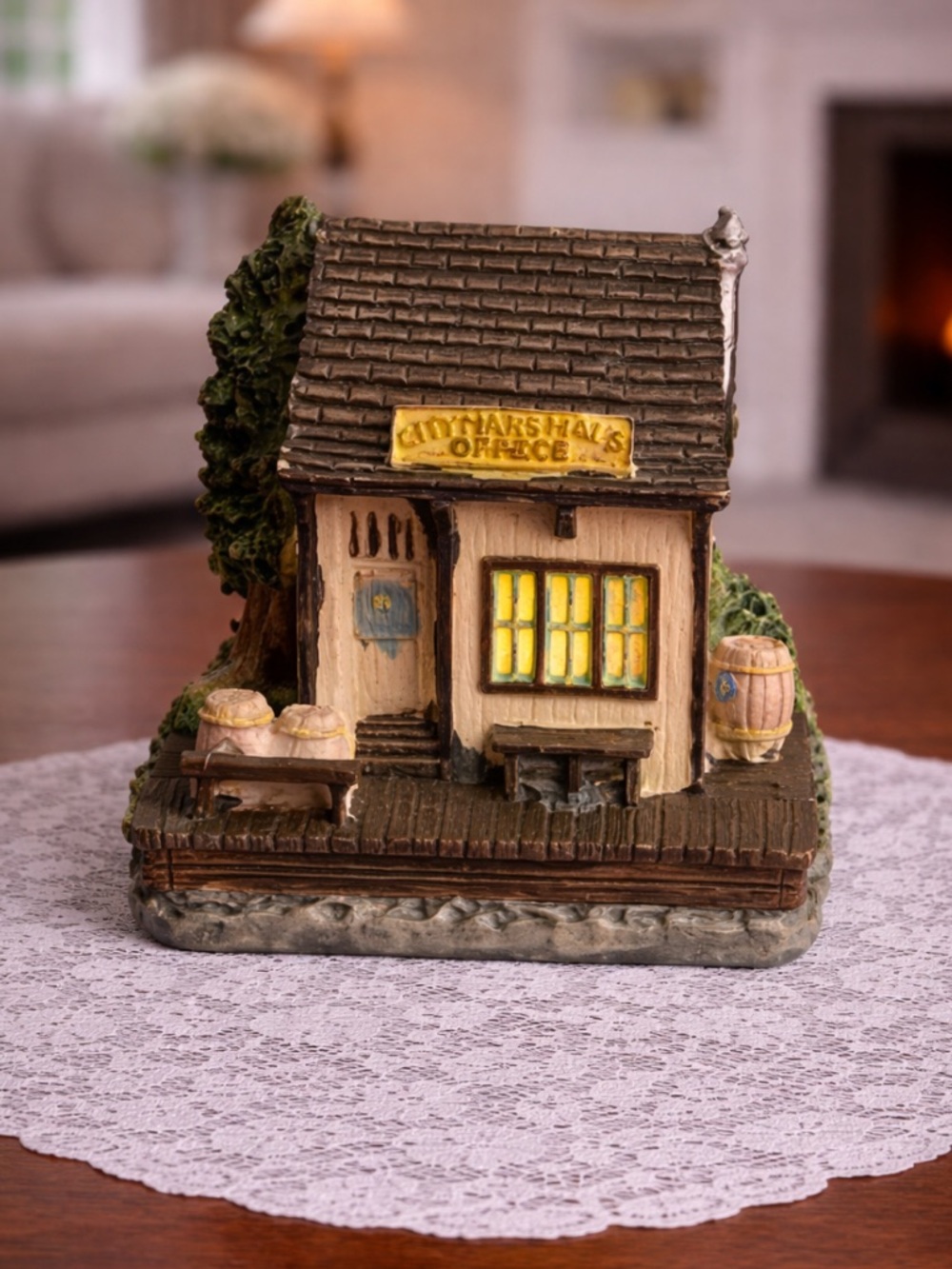 Vintage Collectible City Marshall’s Office Miniature - Picture 1 of 9